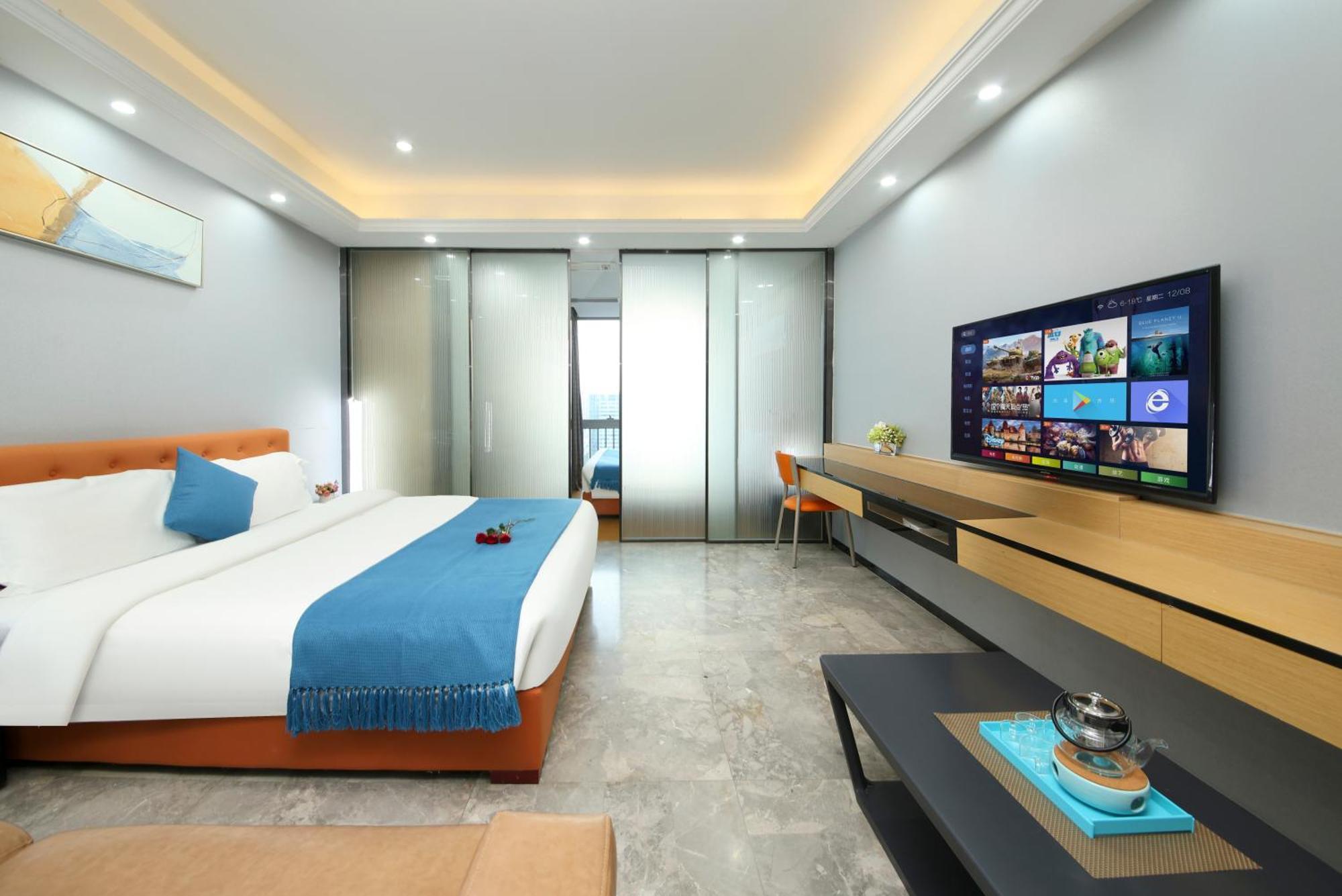 Boman Holiday Apartment Bei Jing Lu Jie Deng Du Hui Branch Guangzhou Exterior foto